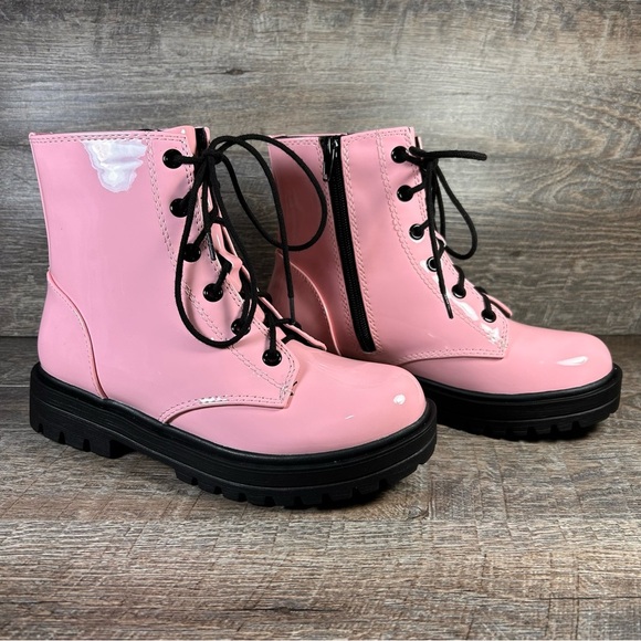 CHILDRENS COMBAT BOOTS (FIRM-IIS) - Picture 1 of 7